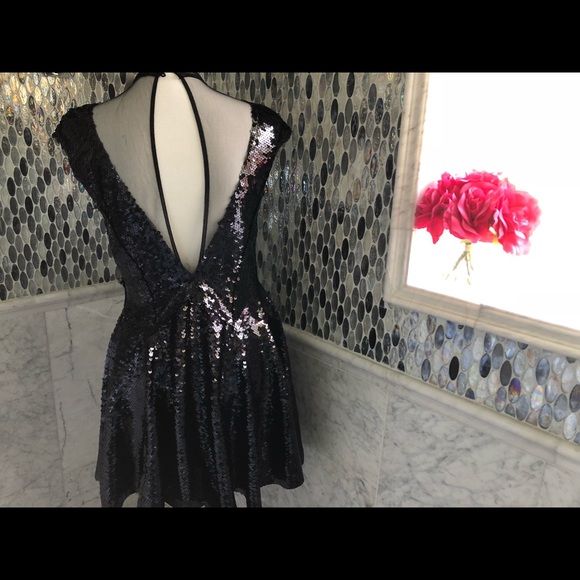 Free People dance till dawn sequin dress NWT - Picture 7 of 8